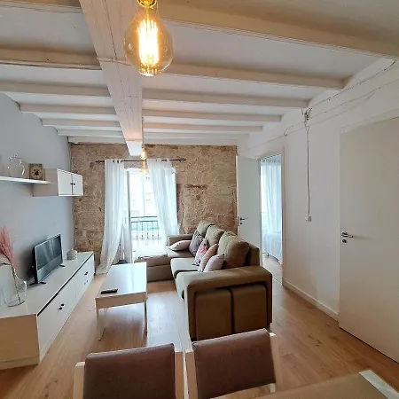 Baiona, 3 Con Jardin Апартаменты *
