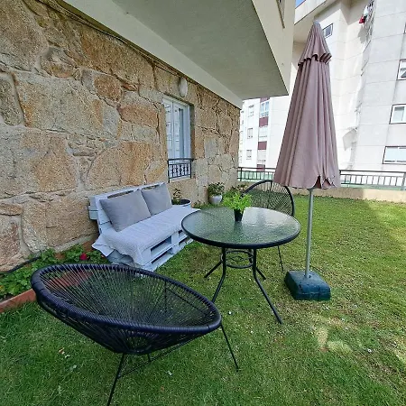 Baiona, 3 Con Jardin