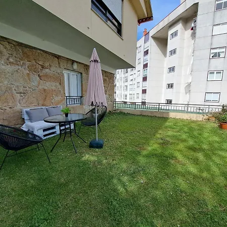 Appartement Baiona, 3 Con Jardin Baiona