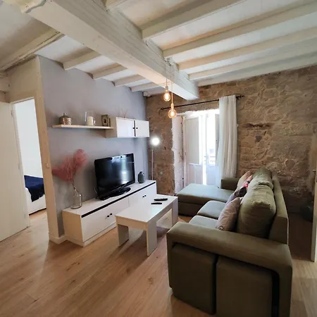 Baiona, 3 Con Jardin Байона