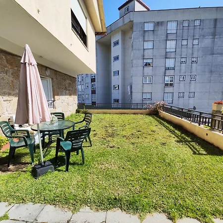 Baiona, 3 Con Jardin *