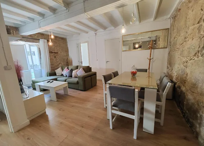 公寓 Baiona, 3 Con Jardin 巴约讷